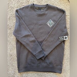 SALTY CREW Tippet Crewneck in Faded Black
